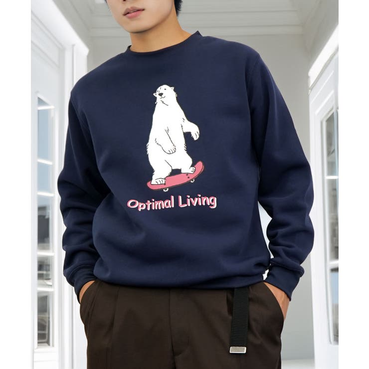 裏起毛 スウェット トレーナー ベアー | GROOVY STORE | 詳細画像12 