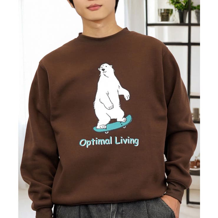 裏起毛 スウェット トレーナー ベアー | GROOVY STORE | 詳細画像15 