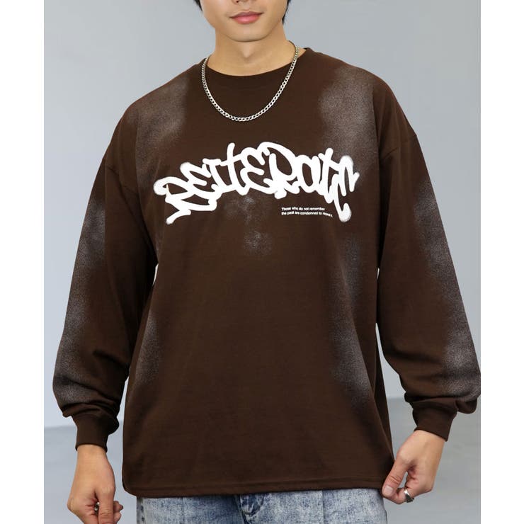グラフィック プリント ロンｔ 長袖Tシャツ | GROOVY STORE | 詳細画像13 
