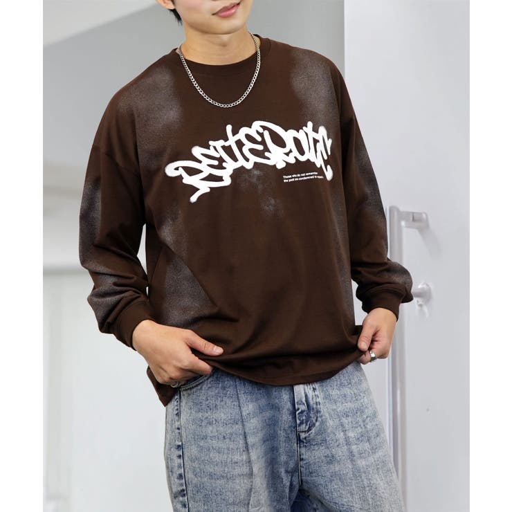 グラフィック プリント ロンｔ 長袖Tシャツ | GROOVY STORE | 詳細画像14 