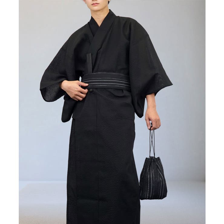 浴衣 5点セット (浴衣・帯・下駄・扇子・巾着)  | GROOVY STORE | 詳細画像12 