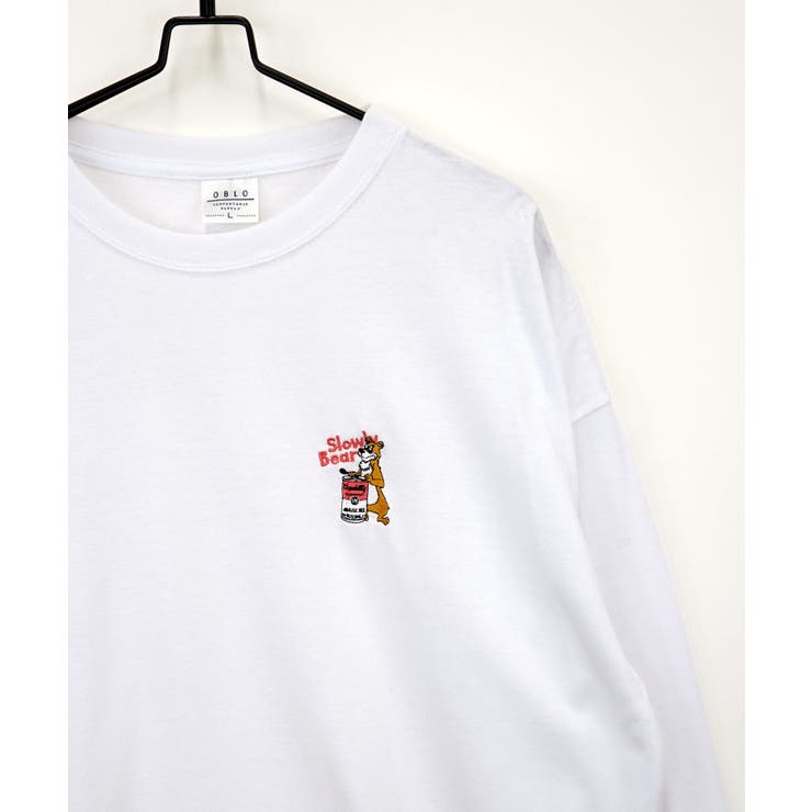 【ワイド】刺繍 長袖Tシャツ ロンT ワンポイント カジュアル キレイめ | GROOVY STORE | 詳細画像29 