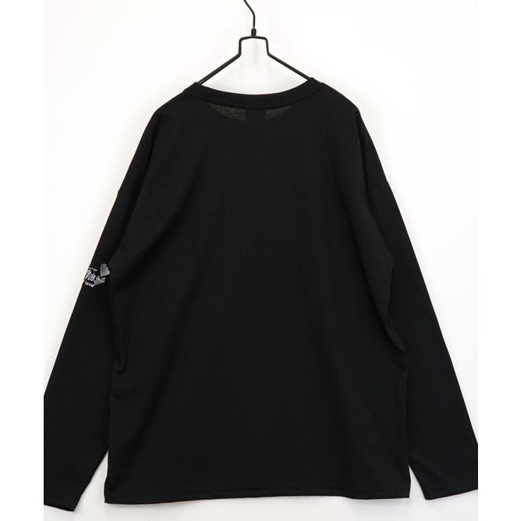 【ワイド】長袖Tシャツ ロンｔワンポイント カジュアル キレイめ | GROOVY STORE | 詳細画像4 