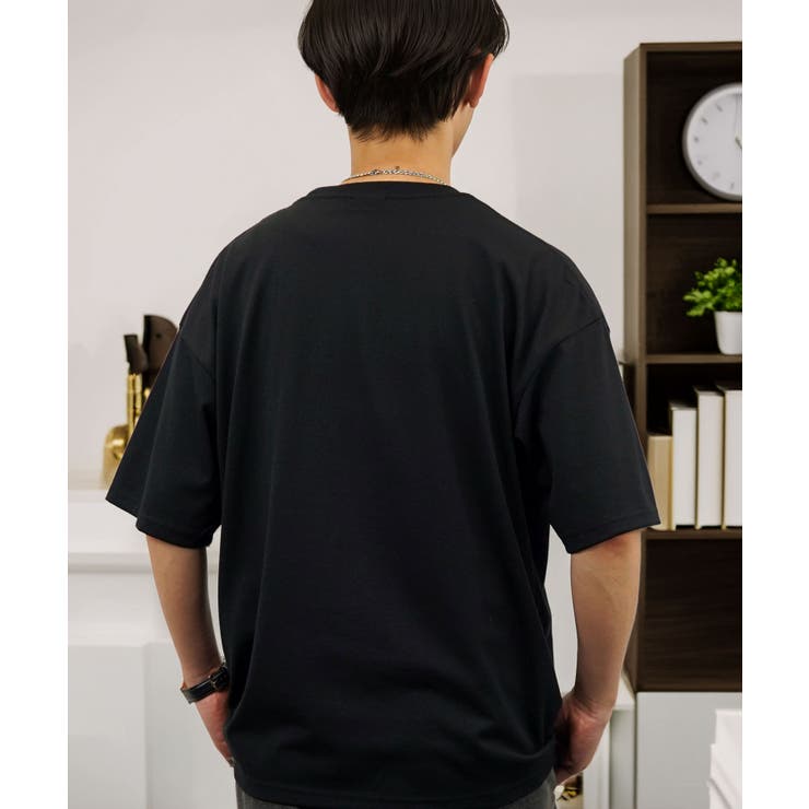 【刺繍】黒猫 ワンポイント Tシャツ半袖 グラフィック クロネコ 足跡 ハート | GROOVY STORE | 詳細画像11 