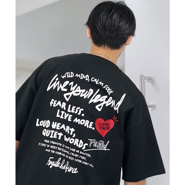 【ワイド】ヘビーウェイト グラフィック Tシャツ 半袖 オーバーサイズ | GROOVY STORE | 詳細画像22 