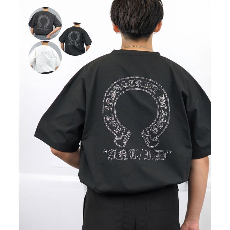 グラフィック Tシャツ クロス ラインストーン ANT DESIGN | GROOVY STORE | 詳細画像1 