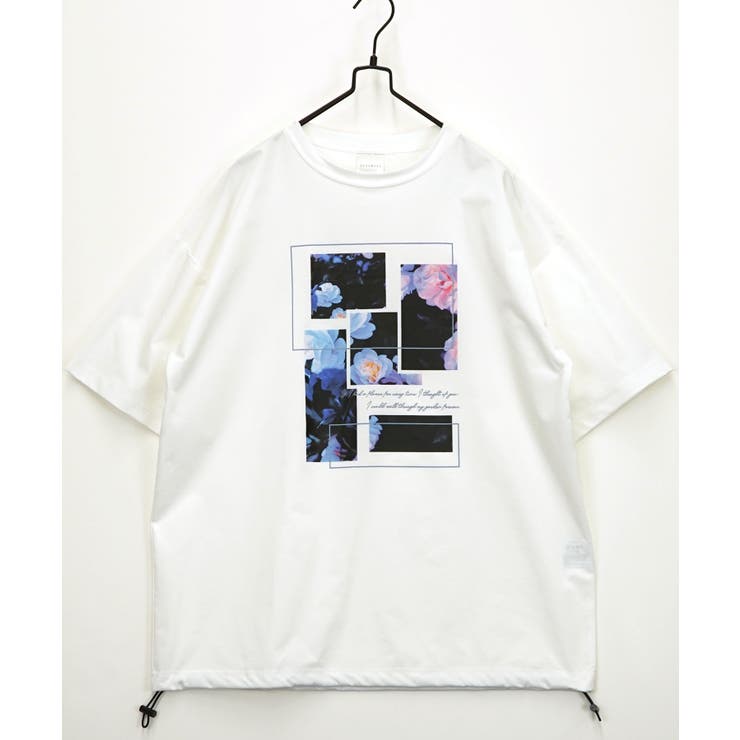 ルーズフィット グラフィック 半袖Tシャツ 短丈可能 ドロスト | GROOVY STORE | 詳細画像2 