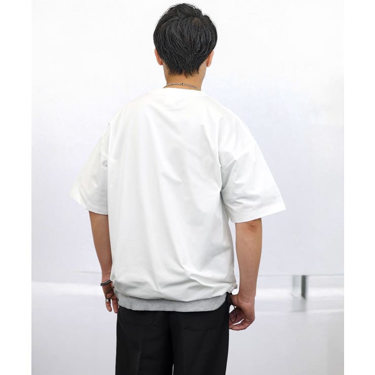 ルーズフィット グラフィック 半袖Tシャツ 短丈可能 ドロスト | GROOVY STORE | 詳細画像14 