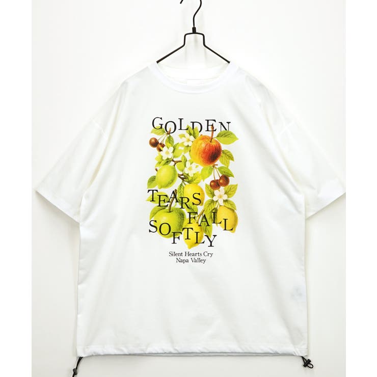 ルーズフィット グラフィック 半袖Tシャツ 短丈可能 ドロスト | GROOVY STORE | 詳細画像18 