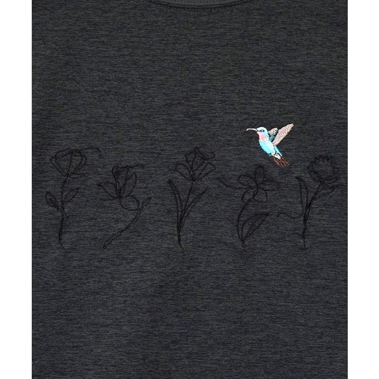 ルーズフィット グラフィック 半袖Tシャツ 短丈可能 ドロスト 刺繍ロゴT | GROOVY STORE | 詳細画像9 