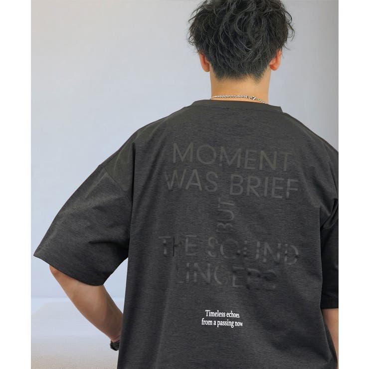 ルーズフィット グラフィック 半袖Tシャツ 短丈可能 ドロスト 刺繍ロゴT | GROOVY STORE | 詳細画像22 