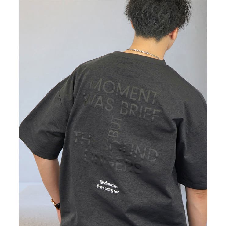 ブラック系 | ルーズフィット グラフィック 半袖Tシャツ | GROOVY STORE
