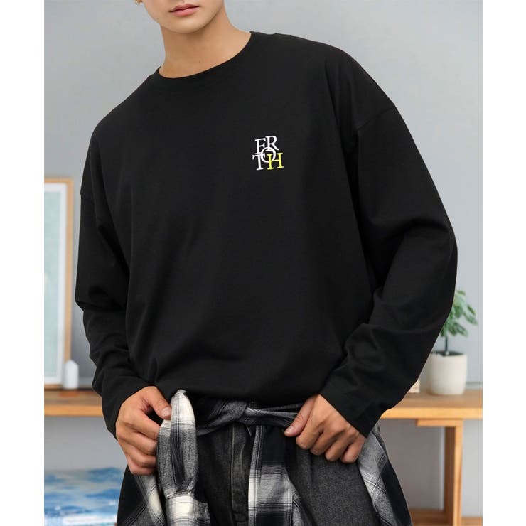 ワイドシルエット ワンポイント長袖Tシャツ ロンT | GROOVY STORE | 詳細画像38 