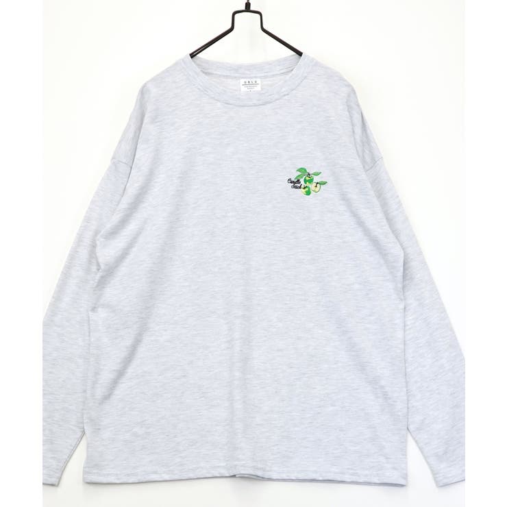 ワイドシルエット ワンポイント長袖Tシャツ ロンT | GROOVY STORE | 詳細画像22 