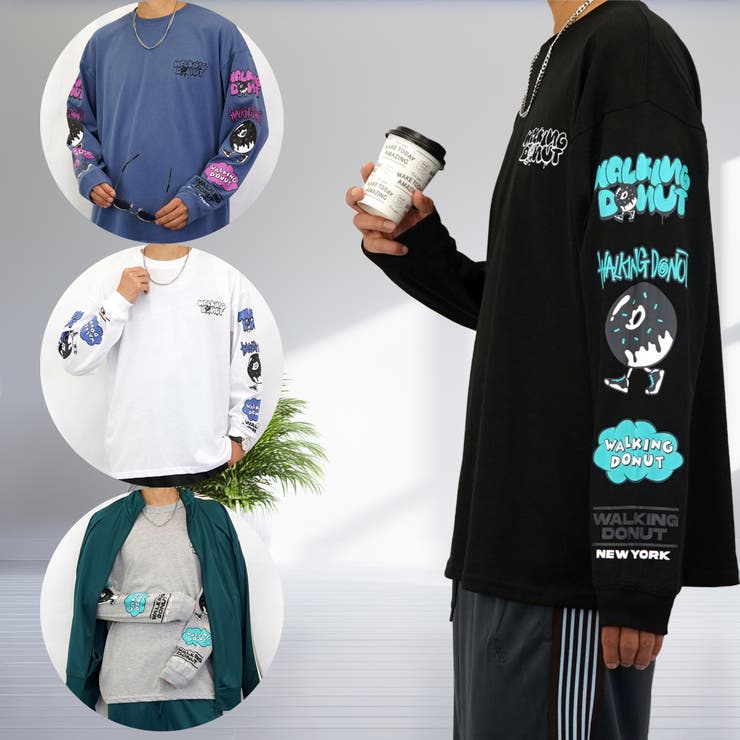 ロンT ロンティー長袖 袖プリント | GROOVY STORE | 詳細画像62 