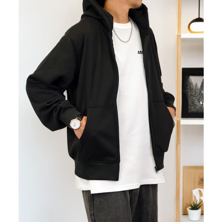 全品送料0円 ジップパーカー 6色展開】裏起毛 #無地 #ユニセックス #ジップ メンズウェア