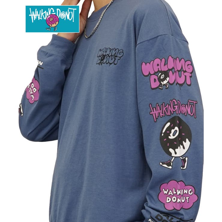 ダスティブルー | 【WALKING DONUT】 ロンT | GROOVY STORE