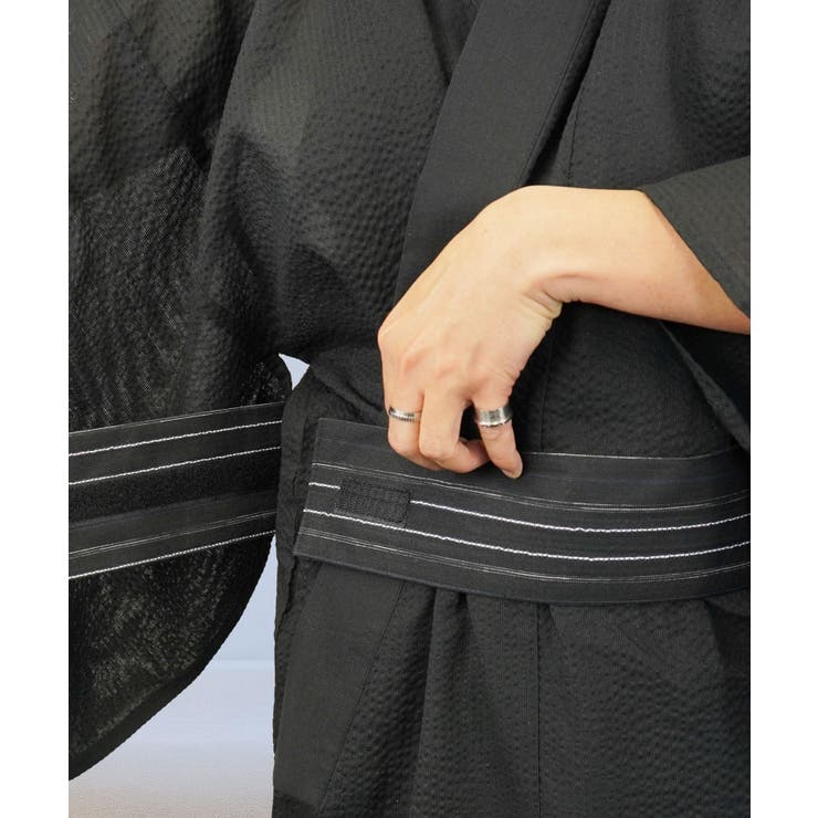 浴衣 5点セット (浴衣・帯・下駄・扇子・巾着)  | GROOVY STORE | 詳細画像9 