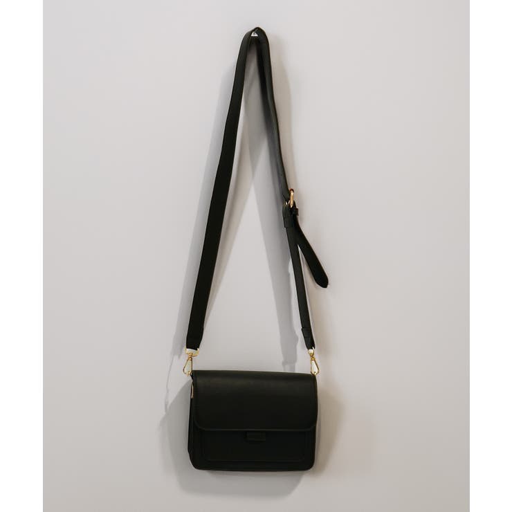 ショルダーバッグ ミニ 調整可能ストラップ 合皮スクウェア | GROOVY STORE | 詳細画像9 