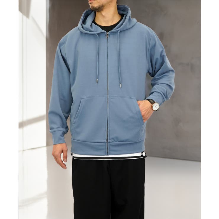 無地】ジップパーカー[品番：GRVK0003053]｜GROOVY  STORE（グルービーストア）のメンズファッション通販｜SHOPLIST（ショップリスト）