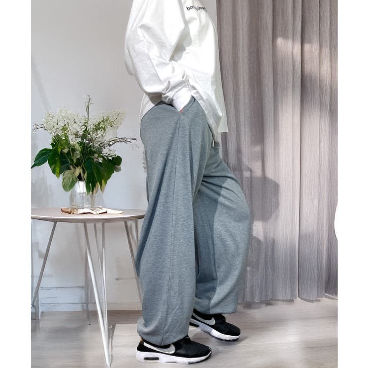 楽ちん！ウエストゴム。ゆったりはけるバルーンスウェットパンツ #スウェット | GROOVY STORE | 詳細画像15 