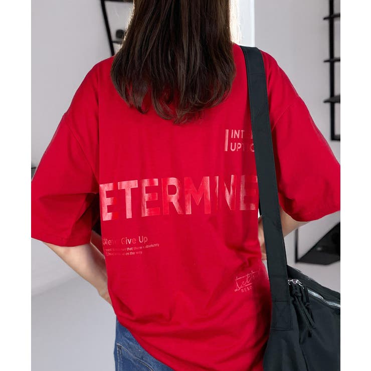 Tシャツ半袖 ストリート ﾊﾞｯｸﾌﾟﾘﾝﾄ Tシャツ【刺繍】#ロゴTシャツ #グラフィック Tシャツ
