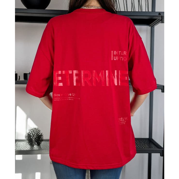 Tシャツ半袖 ストリート ﾊﾞｯｸﾌﾟﾘﾝﾄ Tシャツ【刺繍】#ロゴTシャツ #グラフィック Tシャツ