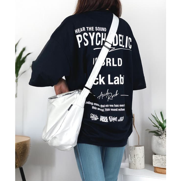 Tシャツ半袖 ストリート ﾊﾞｯｸﾌﾟﾘﾝﾄ Tシャツ【刺繍】#ロゴTシャツ #グラフィック Tシャツ