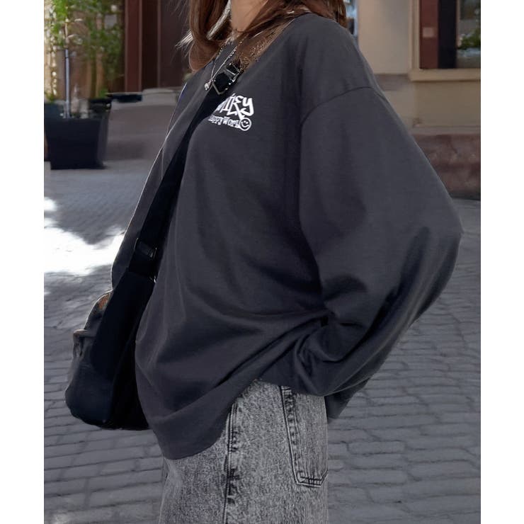 【オーバーサイズ】【SMILEY FACE】ヘビーウェイト ロンT | GROOVY STORE | 詳細画像57 