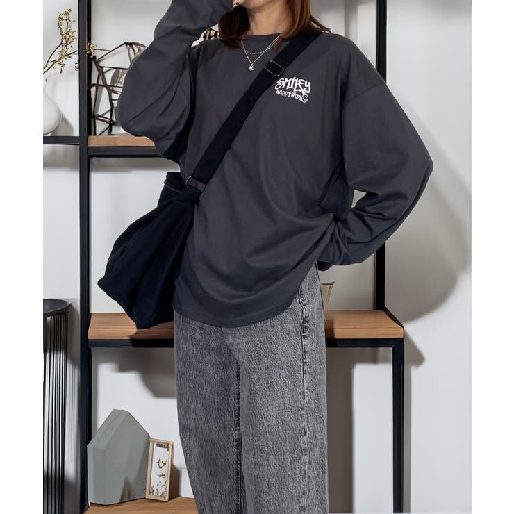 【オーバーサイズ】【SMILEY FACE】ヘビーウェイト ロンT | GROOVY STORE | 詳細画像61 