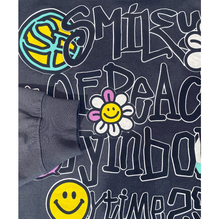 【オーバーサイズ】【SMILEY FACE】ヘビーウェイト ロンT | GROOVY STORE | 詳細画像63 