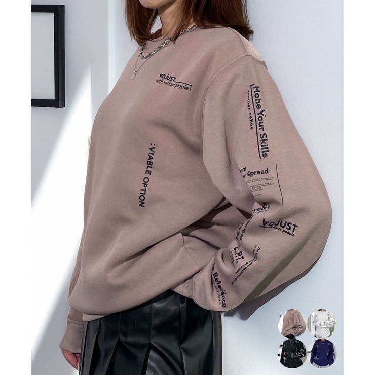 トレーナー #スウェット #ロゴ[品番：GRVK0003154]｜GROOVY STORE 