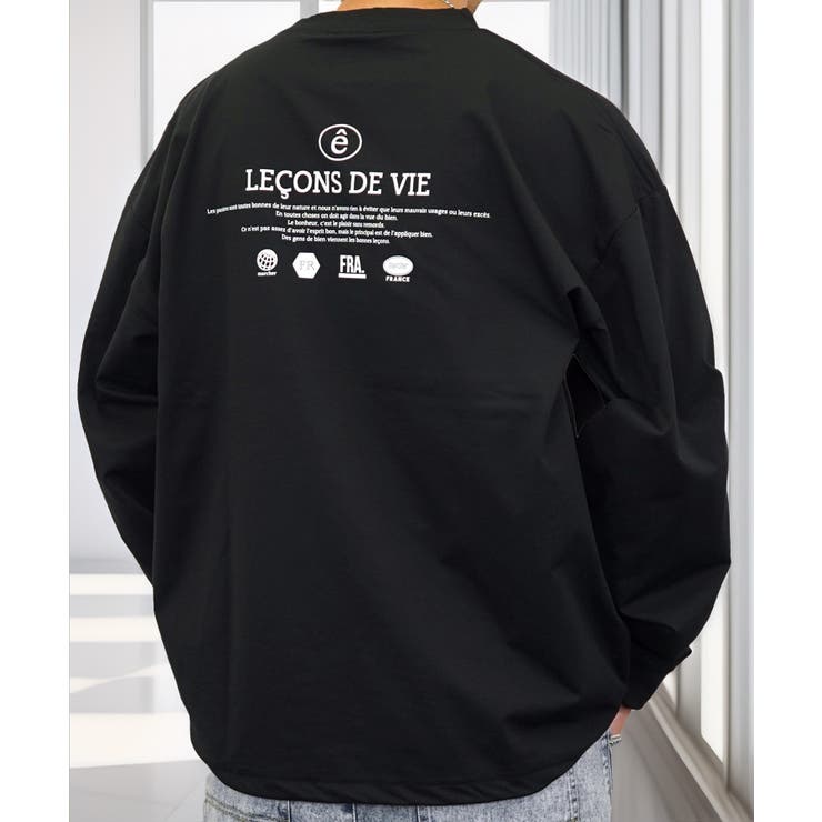 オーバーサイズ】 ロンT #長袖 ＃ロゴ Tシャツ [品番