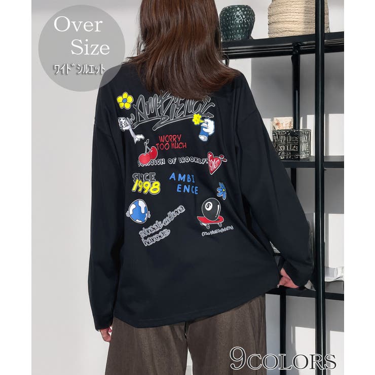 ブラック-2 | 白 黒 Tシャツ | GROOVY STORE