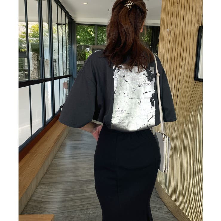 グラフィック Tシャツ 半袖 箔プリント ロゴ | GROOVY STORE | 詳細画像22 