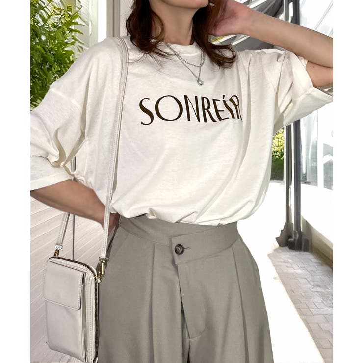 上品ロゴ フロッキー Tシャツ グラフィック Tシャツ 半袖 プリントT | GROOVY STORE | 詳細画像24 