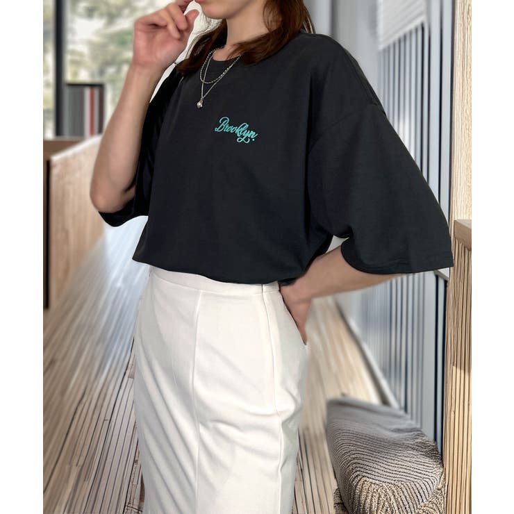 【オーバーサイズ】Tシャツ半袖 サークル ロゴ | GROOVY STORE | 詳細画像50 