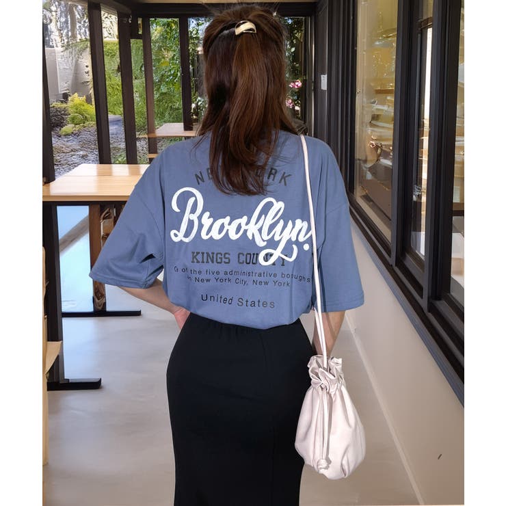 【オーバーサイズ】Tシャツ半袖 サークル ロゴ | GROOVY STORE | 詳細画像52 