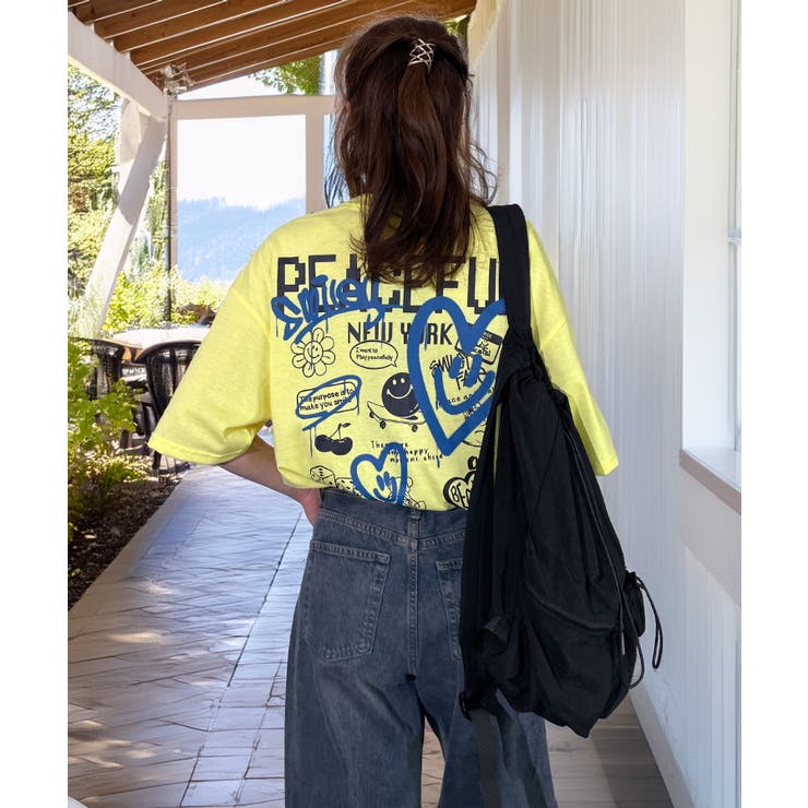 【ワイド】グラフィック Tシャツ 半袖 プリント ロゴ | GROOVY STORE | 詳細画像47 