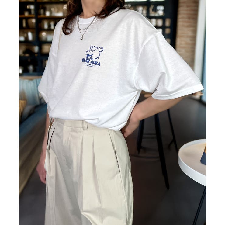 【オーバーサイズ】Tシャツ半袖 立体プリント バックプリント | GROOVY STORE | 詳細画像17 