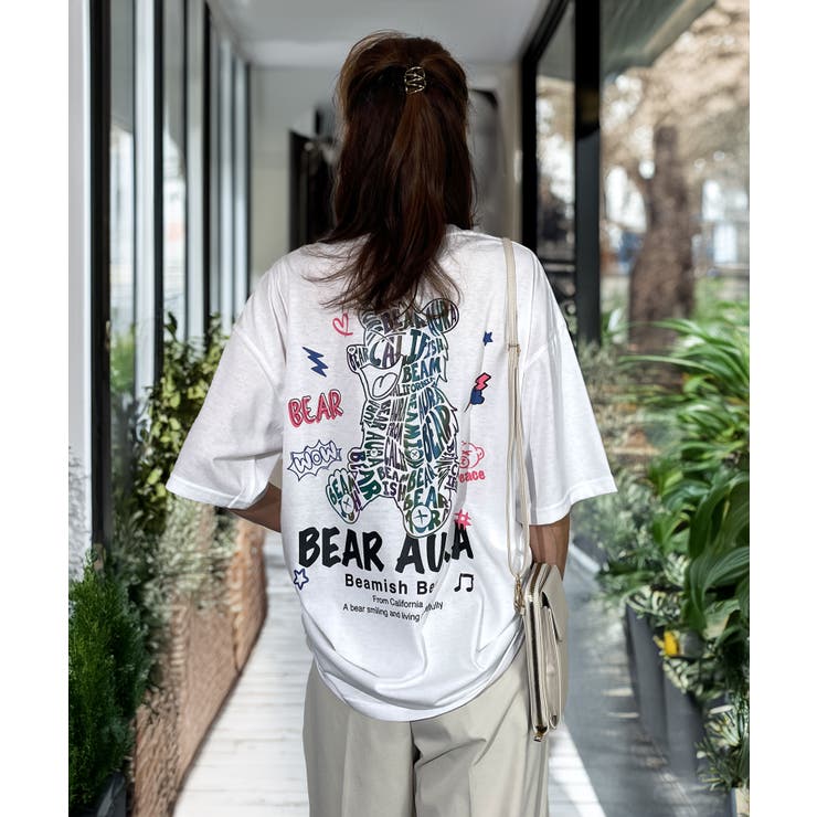 【オーバーサイズ】Tシャツ半袖 立体プリント バックプリント | GROOVY STORE | 詳細画像18 