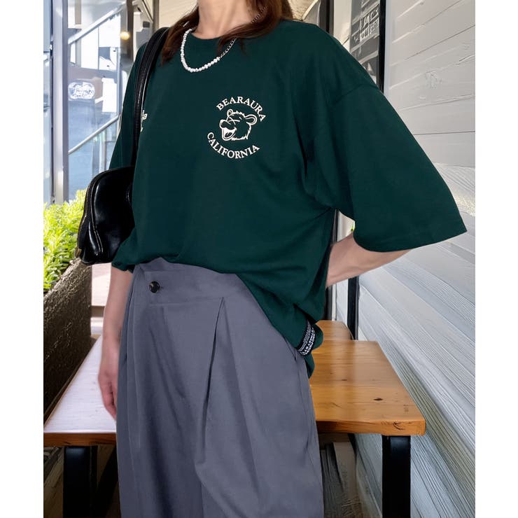 【オーバーサイズ】Tシャツ半袖 立体プリント バックプリント | GROOVY STORE | 詳細画像13 