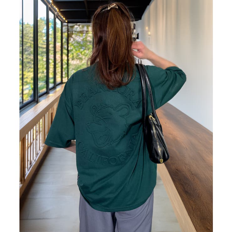 【オーバーサイズ】Tシャツ半袖 立体プリント バックプリント | GROOVY STORE | 詳細画像35 