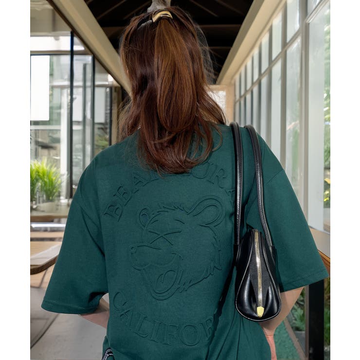 【オーバーサイズ】Tシャツ半袖 立体プリント バックプリント | GROOVY STORE | 詳細画像36 