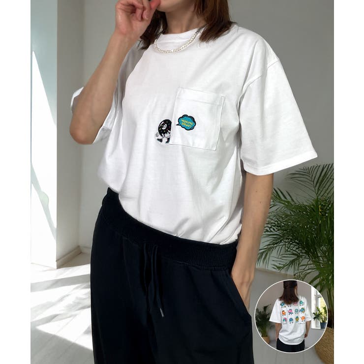 SiM 半袖Tシャツ5枚セット(おまけあり) 速乾 胸ポケット バックロゴ 半袖Tシャツ（98-61TG23-204