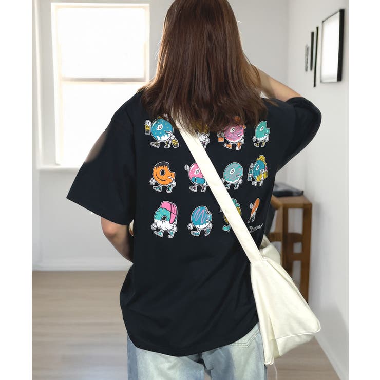 追加入荷白Tシャツ 黒TシャツTシャツ半袖 オーバーサイズ | GROOVY STORE | 詳細画像12 