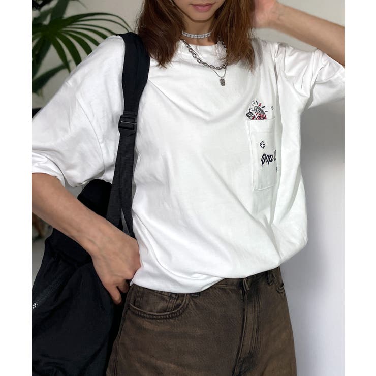 追加入荷白Tシャツ 黒TシャツTシャツ半袖 オーバーサイズ | GROOVY STORE | 詳細画像21 