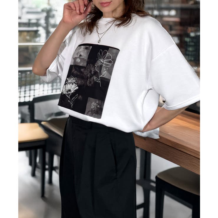 【ワイド】肌触り◎ ストレッチ Tシャツ半袖 ストリート  # ロゴ T | GROOVY STORE | 詳細画像14 