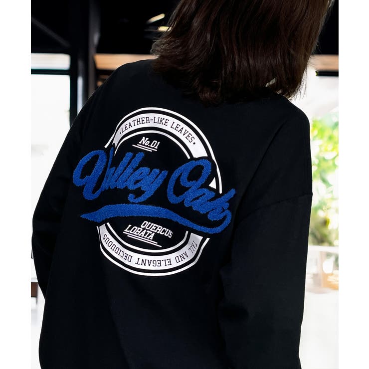 【ワイド】サークル サガラ刺繍 ロンｔ 長袖Tシャツ ワンポイント | GROOVY STORE | 詳細画像9 