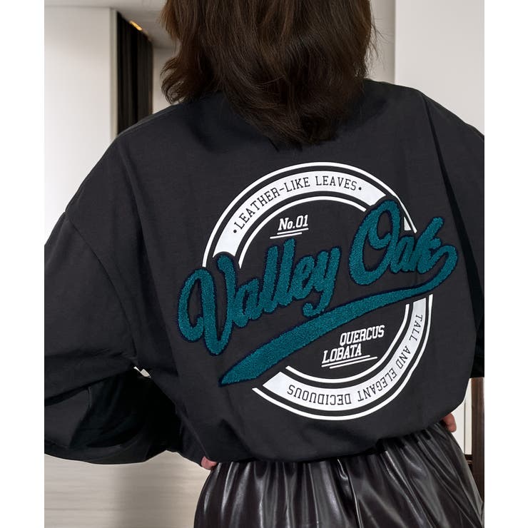 【ワイド】サークル サガラ刺繍 ロンｔ 長袖Tシャツ ワンポイント | GROOVY STORE | 詳細画像13 